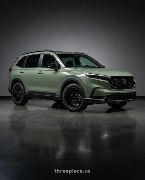 2026 Honda CR-V with Enkei TS-V 5x114.3 18x8+45 Gloss Black wheels