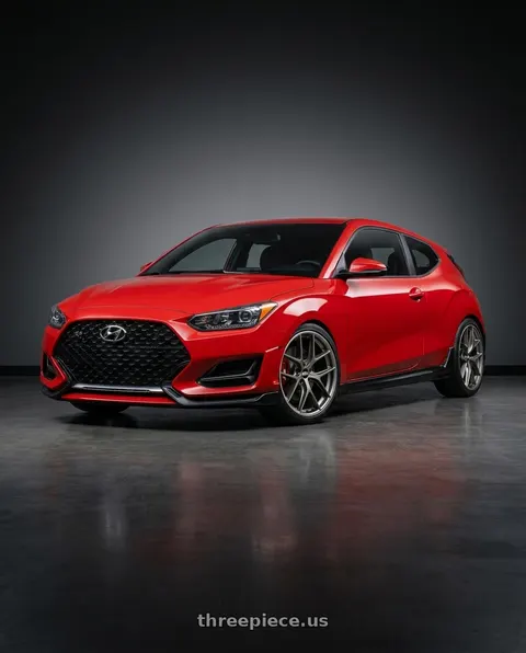 2022 Hyundai Veloster N with BBS CC-R 5x114.3 19x8.5+30 Satin Platinum wheels