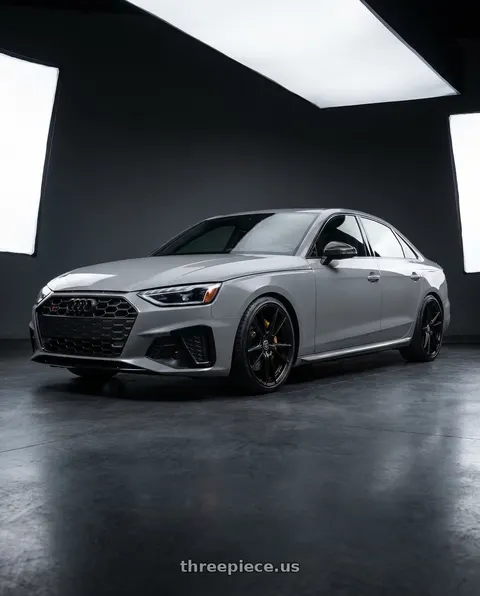 2021 Audi S4 Prestige with TSW SEBRING 5X112 19X8.5 +32 MATTE BLACK wheels