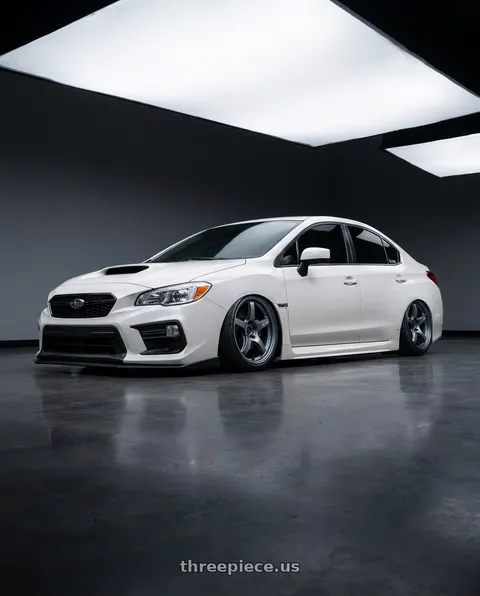 2020 Subaru WRX Premium with Gram Lights 57CR 5x114.3 18x9.5+22 Gunblue II wheels