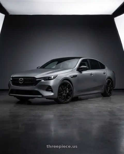2027 Mazda 6 with Vision Street-Designs 18 Hellion 4x100 14x5.5+38 Gloss Black wheels