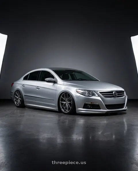 2015 Volkswagen CC with Niche 1PC M116 MISANO 5X112 19X8.5 +42 MATTE GUN METAL wheels