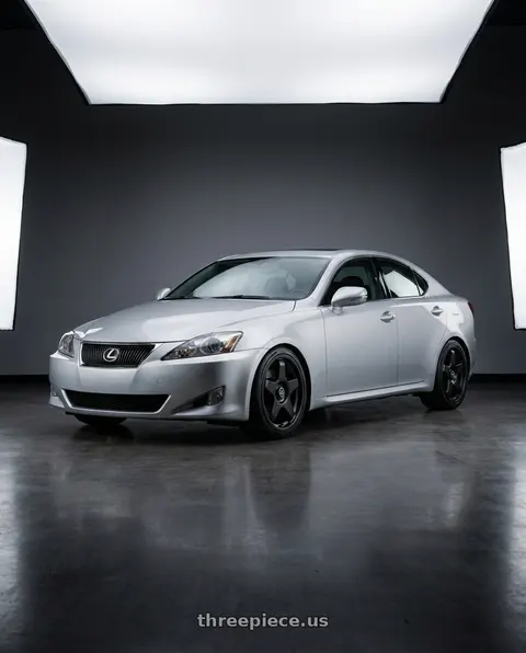 2010 Lexus IS250 with fifteen52 CHICANE 5x112 / 5x120 18x8.5 +35 ASPHALT BLACK (SATIN BLACK) wheels