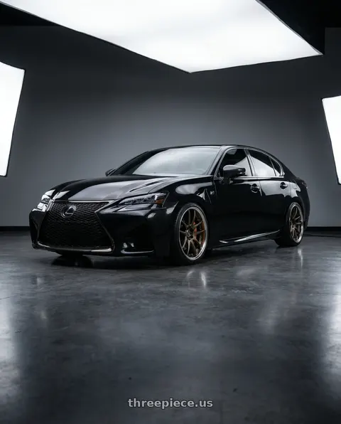 2016 Lexus GS F with Work Emotion CR2P wheels