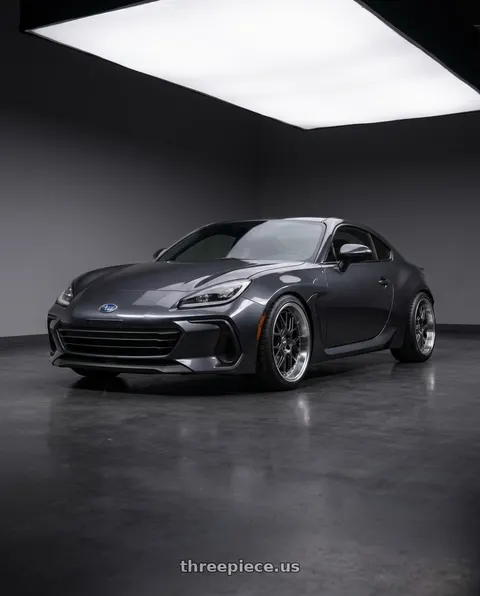 2023 Subaru BRZ Premium with ESR Wheels CS SERIES CS11 5x100 18x9.5 +35 Gloss Graphite wheels