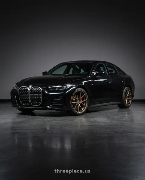 2026 BMW 430i Gran Coupe with Aodhan AFF3 5x112 19x8.5 +35 Matte Bronze wheels