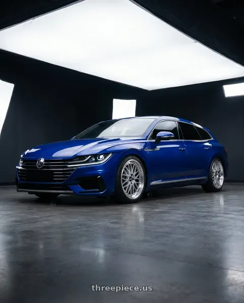 2023 Volkswagen Arteon with BBS LM 5x112 19x8.5+32 Diamond Silver wheels