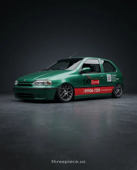 1998 fiat palio adesivado with TSW NURBURGRING 5X114.3 17X7.5 +45 MATTE GUNMETAL wheels