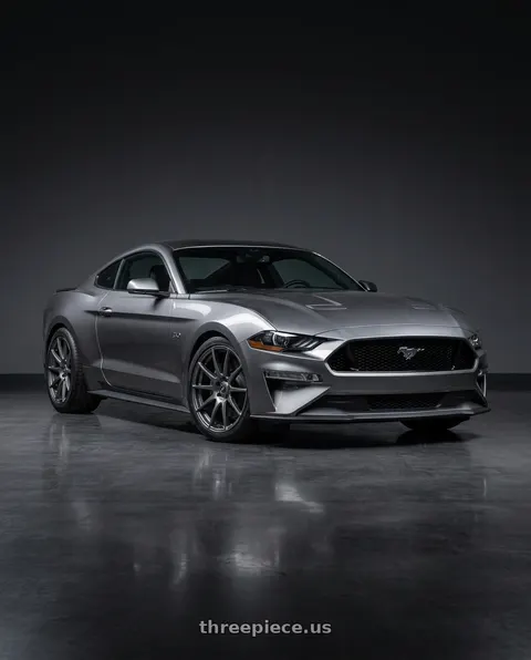 2022 Ford Mustang GT with Forgestar CF10 5x114.3 20x9 +35 Gloss Anthracite wheels