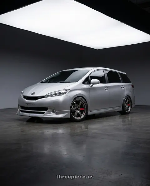 2013 TOYOTA ZGE25 with Volk Racing TE37SL 5x100 18x9.5 +45 PRESSED GRAPHITE wheels