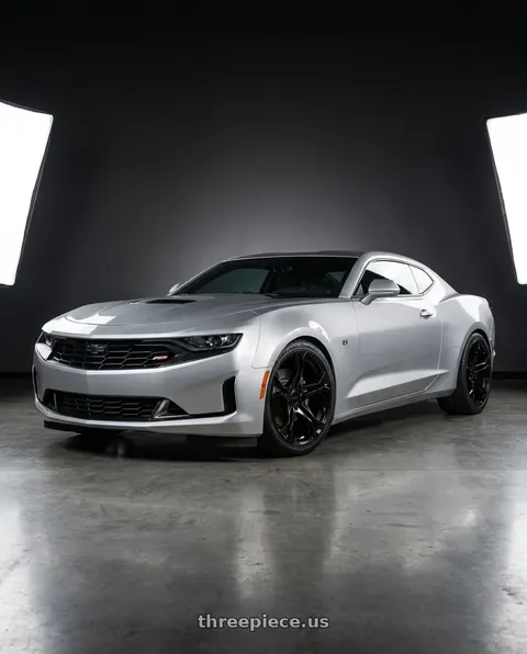 2019 Chevrolet Camaro SS with MRR M017 5x120 20x10  +23 Gloss Black fit Chevy Camaro 1LE Style wheels