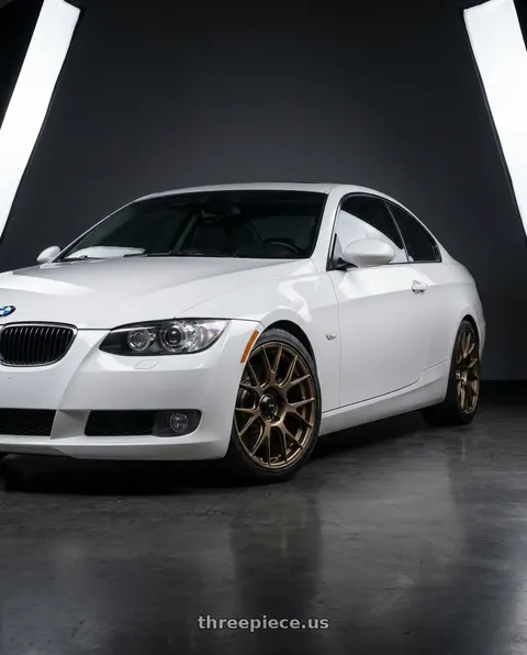 2008 BMW 328xi with Konig Ampliform 5x120 18x8.5+32 Gloss Bronze wheels