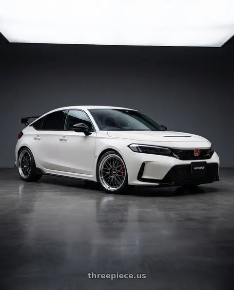 2023 Honda Civic with BBS LM 5x112 19x9.5+32 Diamond Black wheels