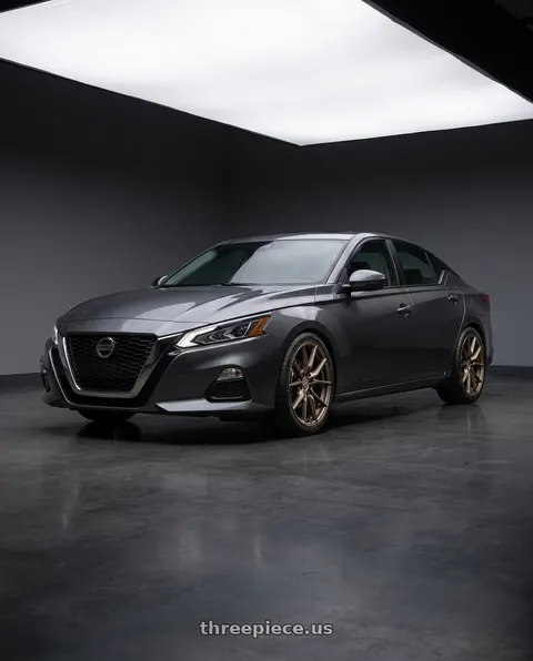 2021 Nissan Altima SV with TSW NEPTUNE 5X114.3 19X8 +35 MATTE BRONZE wheels