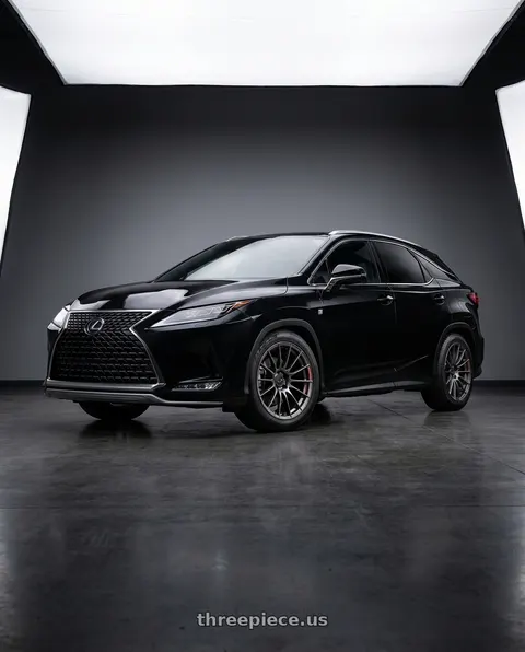 2020 Lexus RX350 with Enkei RS05-RR 5x114.3 20x10.5+24 Matte Gunmetal wheels