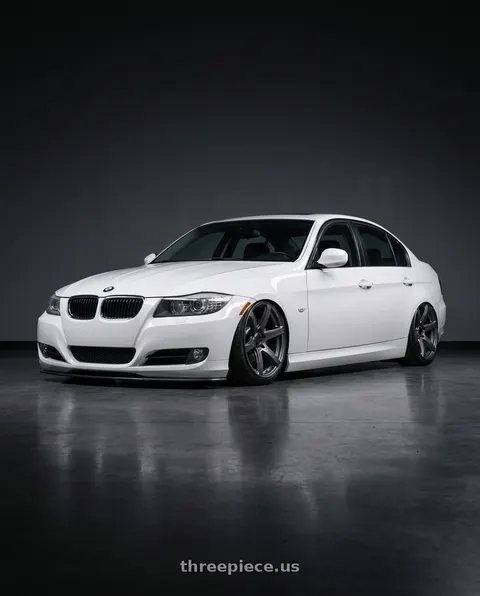 2009 BMW 335i with Enkei Cyclone 6x139.7 18x9+0 Matte Gunmetal wheels