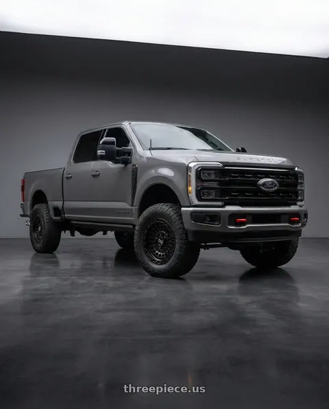 2024 Ford F-350 Super Duty with Black Rhino SENTINEL 8X180 17X8.5 -18 MATTE BLACK wheels