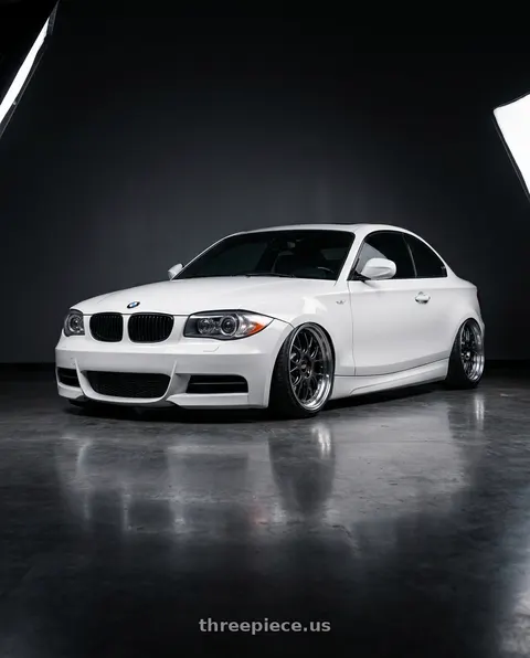 2011 BMW 135i with BBS LM-R 5x130 19x11.0+63 Diamond Black wheels