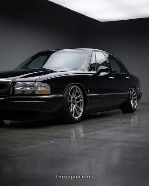 1992 Buick Park Avenue with Work Emotion Cr Kiwami 5x115 17x7 +38 Gt Silver wheels
