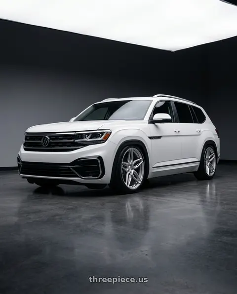 2020 Volkswagen Atlas with ADV.1 ADV005 5x112 20x9 +20 Platinum wheels