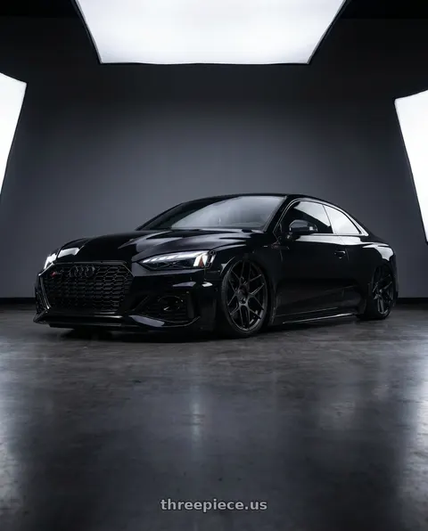 2022 Audi RS5 with Aodhan AFF2 5x112 20x9+30 Matte Black wheels