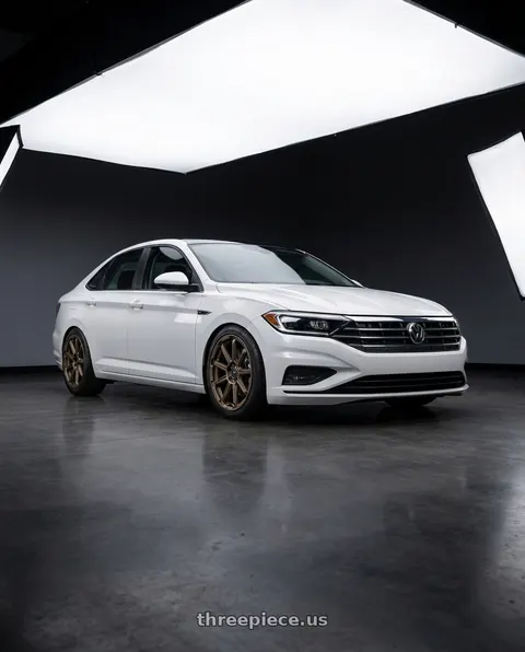 2019 Volkswagen Jetta SEL with Enkei Adventurer 5x100 18x8+35 Matte Bronze wheels