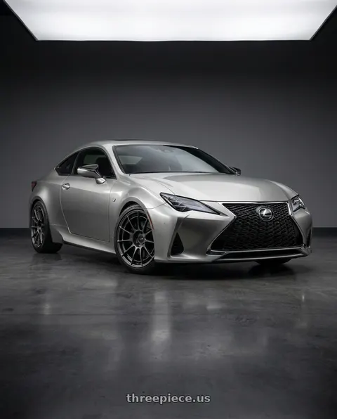 2020 Lexus RC300 with Enkei NT03RR 5x114.3 18x8.5+35 Gunmetal wheels