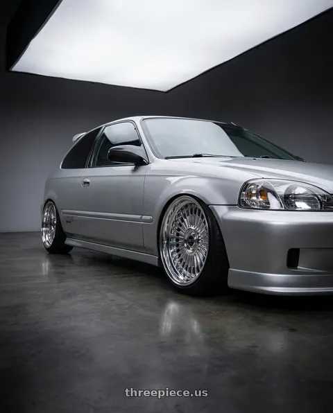 1999 Honda Civic with Work Emitz wheels