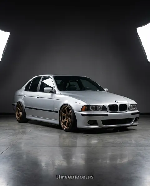 2003 BMW M5 with Volk Racing TE37 Saga S-Plus 5x120 18x9.5+20 Bronze wheels