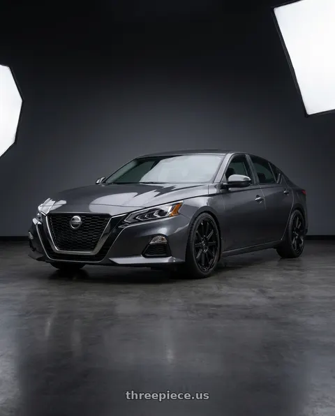 2021 Nissan Altima SV with Enkei Adventurer 5x114.3 18x8+35 Matte Black wheels