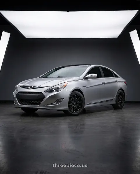 2014 Hyundai Sonata Hybrid with Enkei Adventurer 5x114.3 17x7.5+35 Matte Black wheels