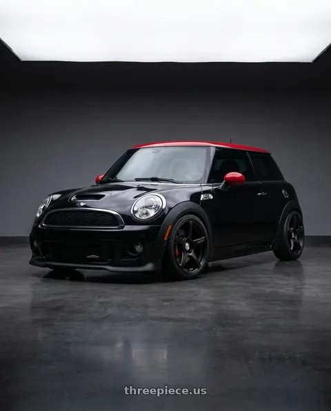 2013 Mini Cooper JCW with Work Emotion T5R wheels