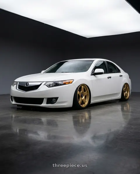 2013 Acura TSX with fifteen52 CHICANE 5x114.3 / 5x120 19x8.5 +35 GOLD (GLOSS GOLD) wheels