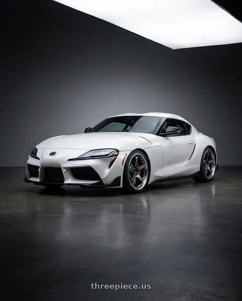 2023 Toyota GR Supra with Advan Racing GT BEYOND 5x112 19x10.5 +32 MACHINING & HYPER PLATINUM BLACK wheels
