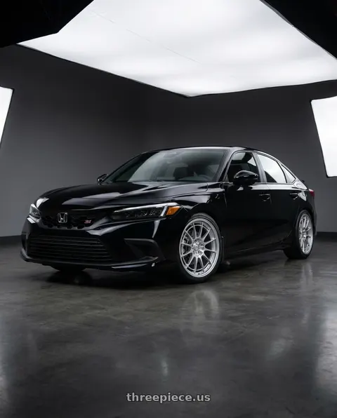 2026 Honda Civic Si with Enkei NT03+M 5x114.3 18x8.5+38 Silver wheels