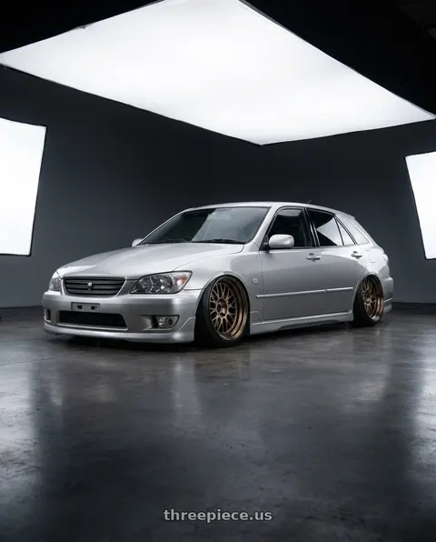 2001 Altezza gita with Volk Racing 21A 5x114.3 18X10.5+15  Bronze wheels
