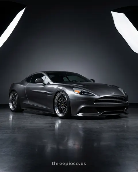 2014 Aston Martin Vanquish with BBS LM 5x114.3 17x7.5+38 Diamond Black wheels