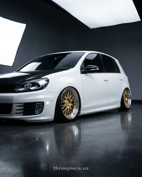2013 Volkswagen GTI with Work Brombacher Mesh wheels