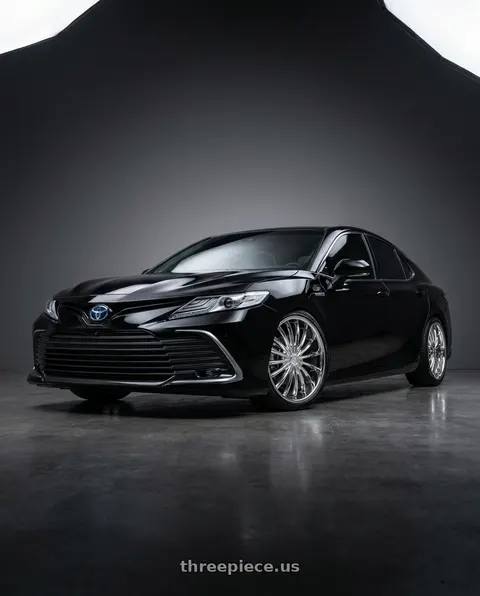 2023 Toyota Camry with VELOCITY 11 5X114.3/5X120 22x8 +38 CHROME wheels