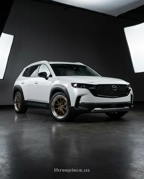 2026 Mazda CX-50 with Aodhan DS08 5X114.3 19x9.5+30 Bronze w/Machined Lip wheels