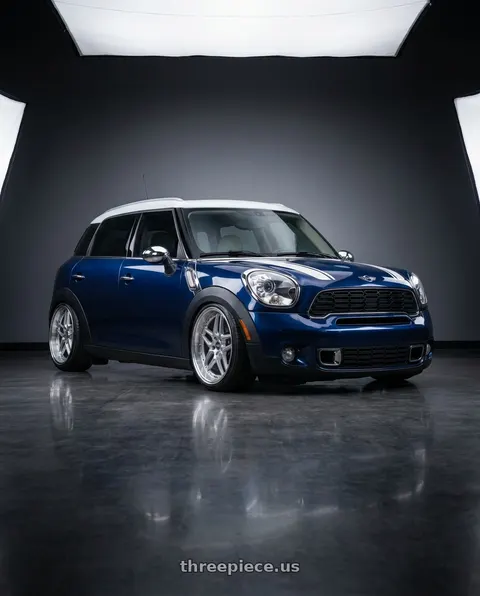 2012 Mini Countryman with ESR Wheels CS SERIES CS15 5x108 19x10.5 +22 Hyper Silver wheels