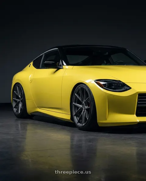 2024 Nissan Z with Niche 1PC M116 MISANO 5X114.3 19X8.5 +45 MATTE GUN METAL wheels