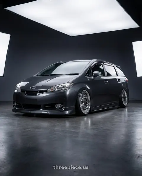 2009 toyota wish with Work Emitz wheels