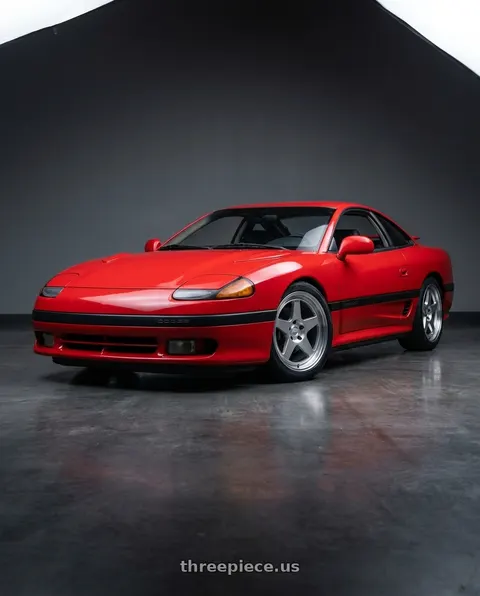 1992 Dodge Stealth with Kansei K12H KNP 5x114.3 18x8.5 35 Hyper Silver wheels