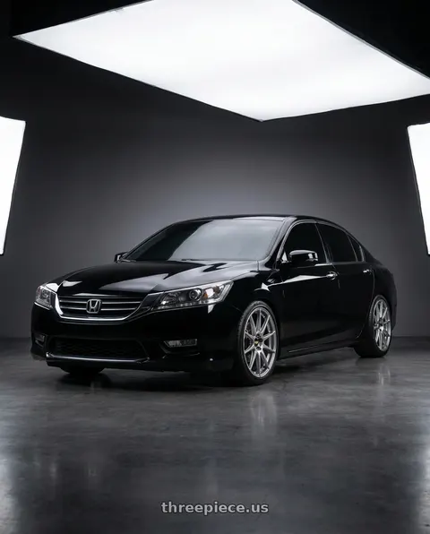2014 Honda Accord Touring with BBS FS 5x112 19x9.0+25 Diamond Silver wheels