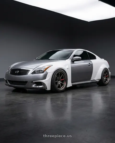 2012 INFINITI G37 with Volk Racing CE28SL 5x114.3 18x10.5+15 wheels