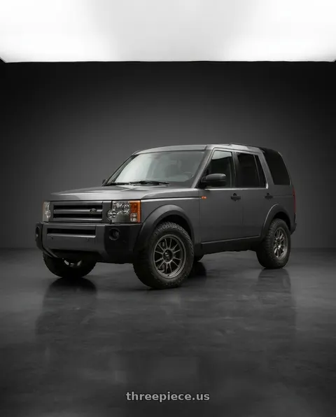 2004 Land Rover Discovery with Konig Hypergram 5x120 18x8.5+35 Matte Grey wheels