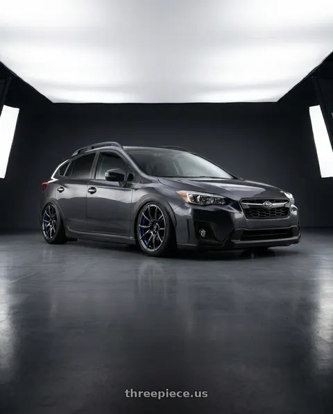 2020 Subaru Crosstrek with WedsSport SA-10R 5x100 18x7.5+45 F wheels