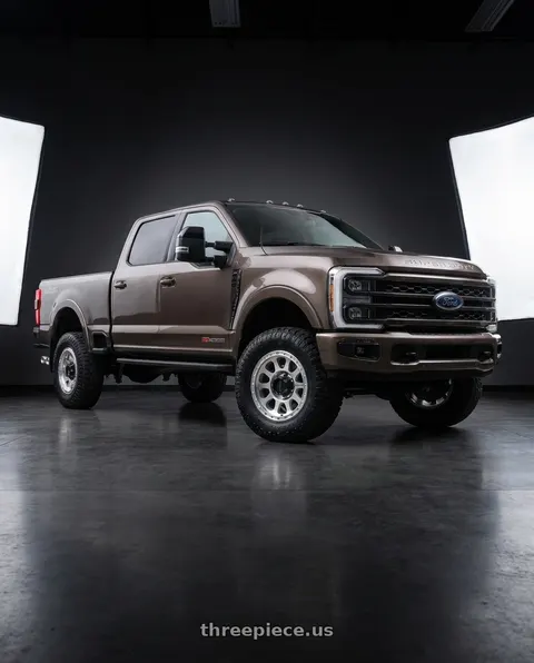 2024 Ford F-350 Super Duty with Method MR315 18x9 +18mm Offset 8x6.5 130.81mm CB Machined/Clear Coat Wheel - MR31589080318 wheels