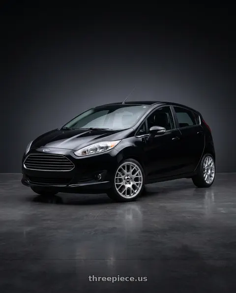 2016 Ford Fiesta with BBS CH-R 5x120 20x10.5 +24 Brilliant Silver Polished Rim Protector wheels